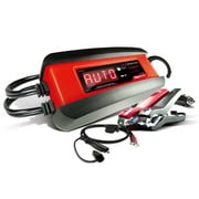 Schumacher Fully Automatic Battery Charger, Maintainer, and Auto Desulfator- 3 Amp, 6V/12V
