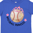 thumbnail image 4 of Inktastic Baseball Princess- Tiara Girls Toddler T-Shirt, 4 of 5