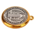 thumbnail image 2 of Medalla de San Benito Medalla de San Benito de Metal Inoxidable Colgante Medallas Católicas de Regalo Religioso para Hombres y Niños, 2 of 12