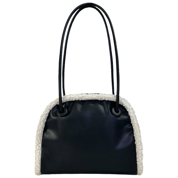 Bolso Mano Hombro para Mujer Cuero PU Color Sólido Viajes