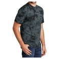 thumbnail image 4 of Yellow Rooster Men's Short Sleeve Crystal Tie-Dye Male T-Shirts Black M, 4 of 6