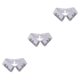 thumbnail image 4 of Guardurnaity Cuello falso Ligero Amigable con la piel Moda para mujer Corbata de diamantes de imitación Costura Cuello desmontable Blusa con solapa Type1 NO1, 4 of 6