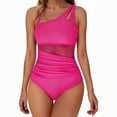thumbnail image 1 of Traje de baño tankini de cintura alta para mujer, traje de baño de dos piezas con bloques de color, traje de baño de dos piezas para mujer, trajes de baño tankini para mujer, traje de baño de 2 piezas, 1 of 4