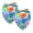 Multi-colored 2, variant on PhooArto Air Balloons Blue Sky Dog Bandanas, 2 Pack Soft Washable Pet Scarf Triangle for Large Dogs Puppies and Cats