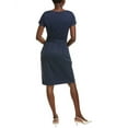 thumbnail image 2 of Brooks Brothers womens  Belted Sheath Dress, 14, Blue, 2 of 3