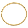 thumbnail image 2 of Auriga 14K Yellow Gold 3/16 Fancy Hinged Bangle for Women, 2 of 5
