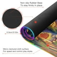 thumbnail image 4 of Wireless Charging Mouse Pad Large RGB Gaming Desk Mat 13 Light Modes Mousepad 31.5x11.8 Forest Mushroom Houses, 4 of 6