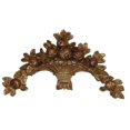 thumbnail image 1 of Panier de Fruits Cartouche Rococo Plaque Murale Décor, 1 of 1
