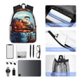thumbnail image 6 of Lsque Colorful Travel Luggage Gear Classic Casual Backpack - Large Capacity Water-Resistant Backpack for School, Work, Travel, and Outdoor Activities, 6 of 8