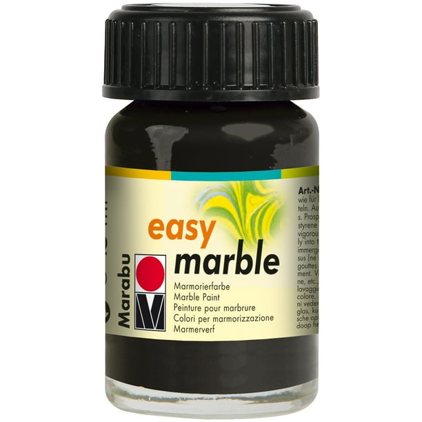 Marabu Marbre Facile 15ml-Noir