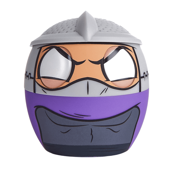 Bocina Bluetooth Bitty Boomers Shredder TMNT | Mini Portátil | Coleccionable | Sonido Potente