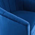 thumbnail image 5 of Modway Prospect Performance Velvet Swivel Armchair in Navy, 5 of 7