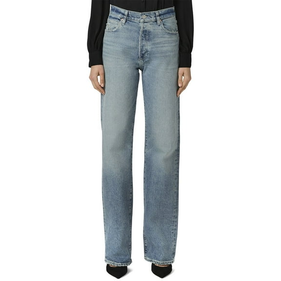 PAIGE womens Petite Sawyer Vanda Distressed Wide Leg Jean, 25