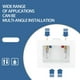 thumbnail image 4 of Caja de salida para lavadora SECKWHALE Premium con válvula, 4 of 8