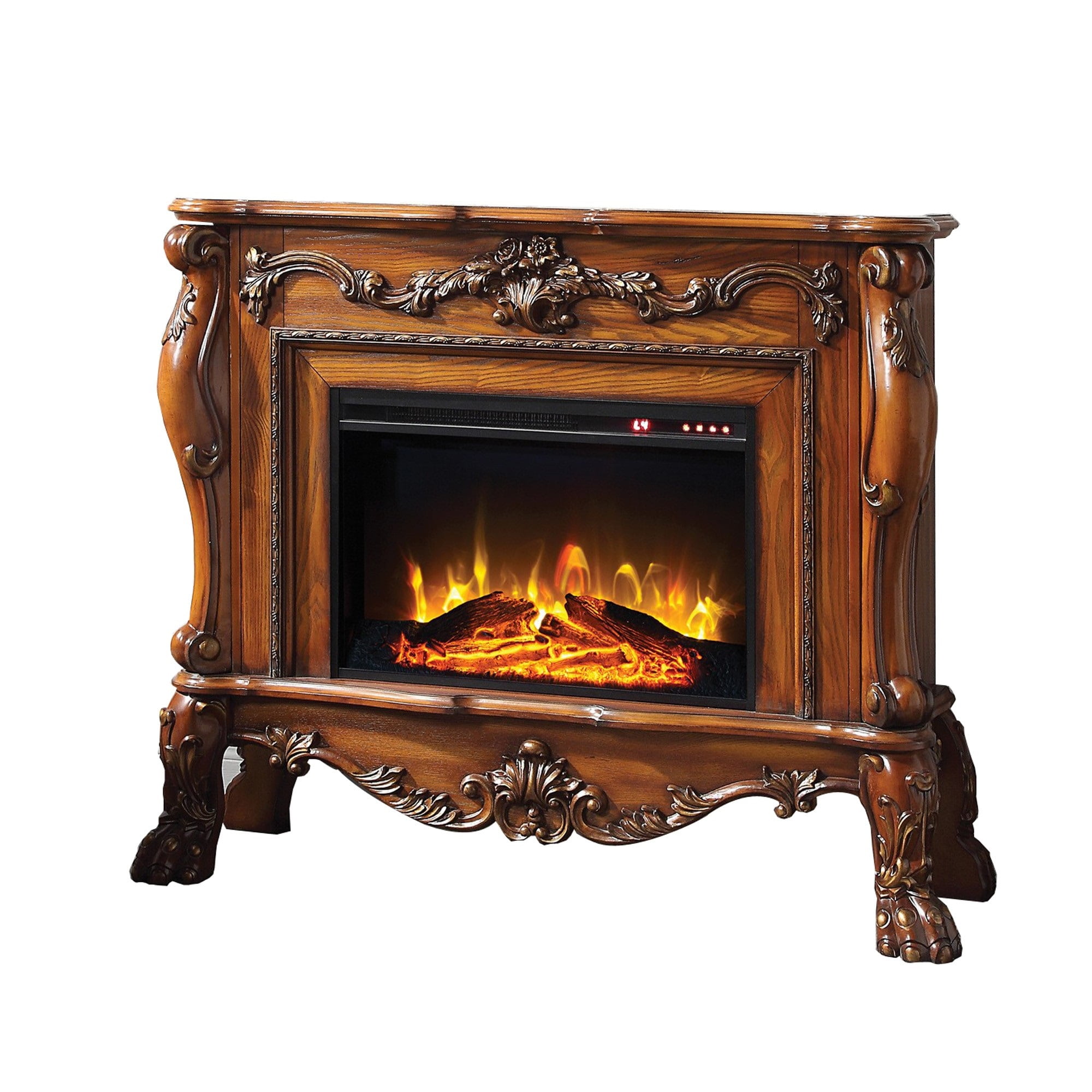 我谷風盆　約32cm×約22.5cm×約3.5cm AC01315 Fireplace, Cherry Oak Finish - Versailles ( 1Pc/1Ctn