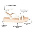 thumbnail image 2 of Journee Collection Womens Jeselia Tru Comfort Foam Ankle Strap Flat Sandals, 2 of 6