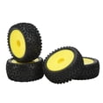 thumbnail image 4 of Neumáticos RC, 4 piezas Neumáticos de goma RC Accesorios para automóviles RC Neumáticos para ruedas RC Resistentes y resistentes, 4 of 9
