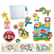 Aquabeads Super Mario Creation Cube, Complete Arts & Crafts Bead Kit for Children - make your favorite Mario characters with over 2500 beads