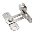 thumbnail image 1 of 1 cerradura de hebilla de acero para puerta de granero, estilo rústico americano, anticorrosión. plata, 1 of 9