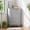 Gray, variant on Gray MDF Corner Cabinet 24.8x17.5x31.4 in for Bathroom Storage