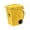 Yellow, variant on Trash Can Shaped Ceramic Mug With Lid Funny Recycling Bin Coffee Mug 3.35 x 4.53 x 2.17 Inches 1 Pack