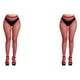 thumbnail image 4 of Jumpingount 1 Pair Fashionable Suspender Pantyhose Socks Hole Touch Design to Tights Comfortable Dress Fishnet Valentine's Attractive Type5 NO5, 4 of 6