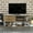 Oud Oak White, variant on Raca 47'' Modern TV Stand, Entertainment Center, Console Table for Livingroom, Bedroom, Playroom or Recreation Room Accomodate Up To 60'' TVs White Black