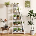 thumbnail image 4 of Gymax 5-Tier Modern Bookshelf Wooden Vertical Display Book Shelf for Small Space White, 4 of 10