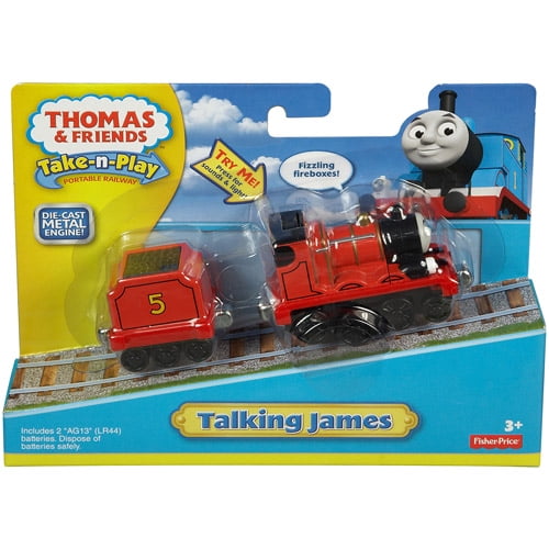 Talking James Fisher-Price Thomas & Friends Take-n-Play 