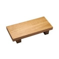 thumbnail image 4 of Wooden Pedestal Stand Rustic Footed Tray for Table Wedding Kitchen Counter, 4 of 8