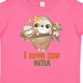 thumbnail image 4 of Inktastic Sloth I Love My Oma Boys or Girls Toddler T-Shirt, 4 of 5