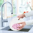 thumbnail image 6 of 3 Packs of Wood Pulp Cotton Dishwashing Sponge 3.54x2.56 Inch Dishwashing Sponge Household Cleaning Sponge Kitchen Utensils Clean Use Beautiful Pink Christmas Little Green Dinosaurtree, 6 of 7