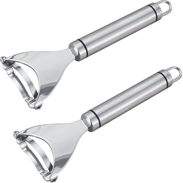 Magic Corn Peeler, Stainless Steel Corn Cob Peeler, Simple Corn Peeler for Corn Cobs, Convenient Thresher Corn Cutter, Small Kitchen Tools (2pcs) Elsa