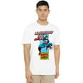 thumbnail image 4 of Marvel Comics Mens Legendary Dad Captain America Corner Box Fathers Day T-Shirt, 4 of 6