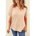 thumbnail image 4 of Plusashion Summer Must-Have: Soft Khaki Tee, Breathable Comfort, 4 of 8