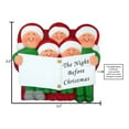 thumbnail image 6 of Ornaments by Elves Personalized Family of 5 First Christmas Ornaments 2024 Better Together Ornament, 6 of 10