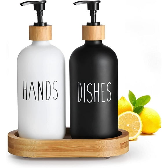 Hand Soap Dish Soap Dispenser Set