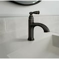thumbnail image 3 of Moen 84945BRB Banbury Single Handle, High Arc Bathroom Faucet, Mediterranean Bronze - Quantity 1, 3 of 4