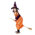 thumbnail image 5 of Disfraz de mago/Princesa para el Día de Todos los Santos, vestido de bruja para fiesta de Carnaval de Halloween para niña, 5 of 5