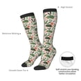 thumbnail image 6 of Fotbe Armadillo print Women's Men's Novelty Crew Socks Cotton Socks Knee High Socks for Walking,Running,Nurses,Pregnancy, 6 of 8