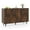 Brown, variant on Costway Buffet Sideboard Mid Century Modern 4-Door Storage Cabinet 50" Accent Cabinet Brown