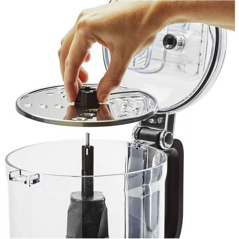 KitchenAid KFP0920QWH 9 Cup Food Processor with 3 disks, 2 blades