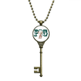 thumbnail image 1 of Collier Pendentif Porte-Clés Animal Stéréosensoriel avec Chaîne Ornée, 1 of 3