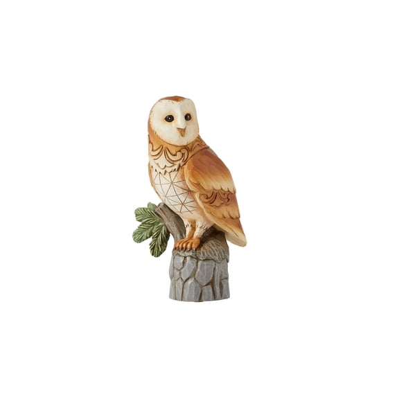 Enesco Jim Shore Heartwood Creek Barn Owl Figurine