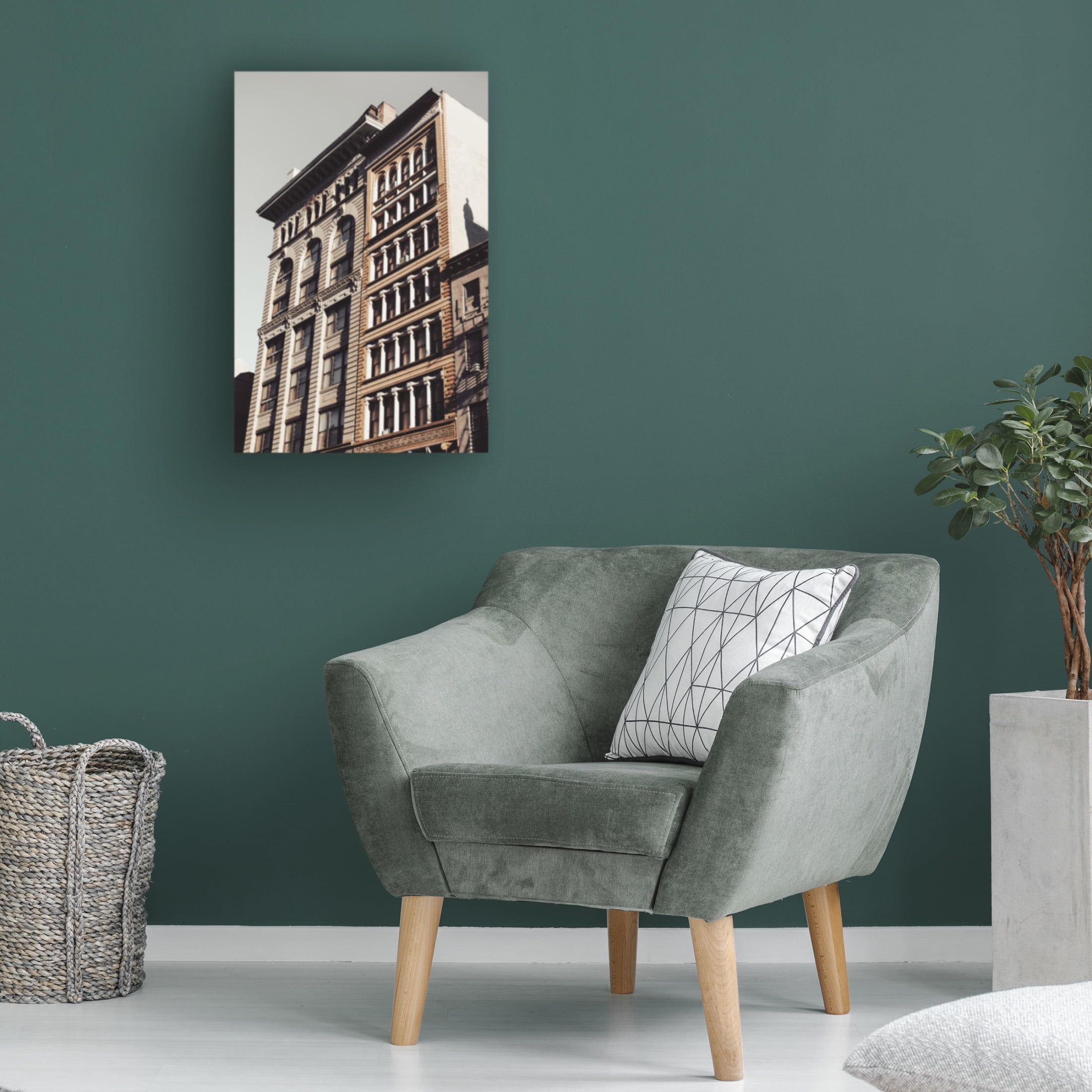 Trademark Fine Art Rikard Martin  New York City Building Canvas Wall Art