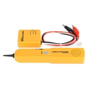 Cable Finder Tone Generator Probe Wire Tracker Cable Circuit Tester Features Alligators Clips RJ11 Plug Finding