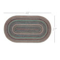 thumbnail image 7 of VHC Brands Multi Jute Rug Oval w/Pad 27x48, 7 of 7
