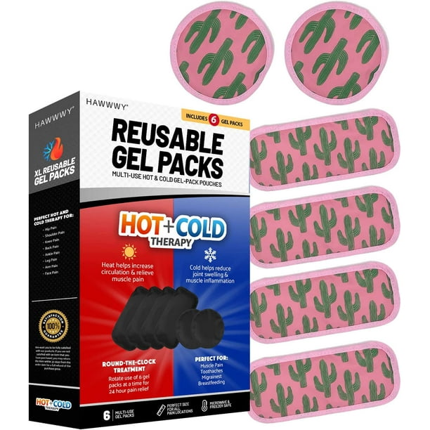 Hawwwy Universal Gel Hot Cold Gel Packs Ice Packs Used For Wisdom Teeth