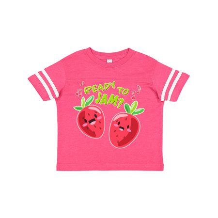 

Inktastic Ready to Jam- fun strawberries Gift Toddler Boy or Toddler Girl T-Shirt