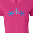 thumbnail image 4 of Inktastic Snowflakes Winter Christmas Women's T-Shirt, 4 of 5